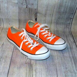 CONVERSE Chuck Taylor All Star Spec Ox Orange Sneakers Womens Size 7